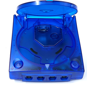 Maintained GDEMU---SEGA Dreamcast Skeleton Blue console system with [GDEMU]