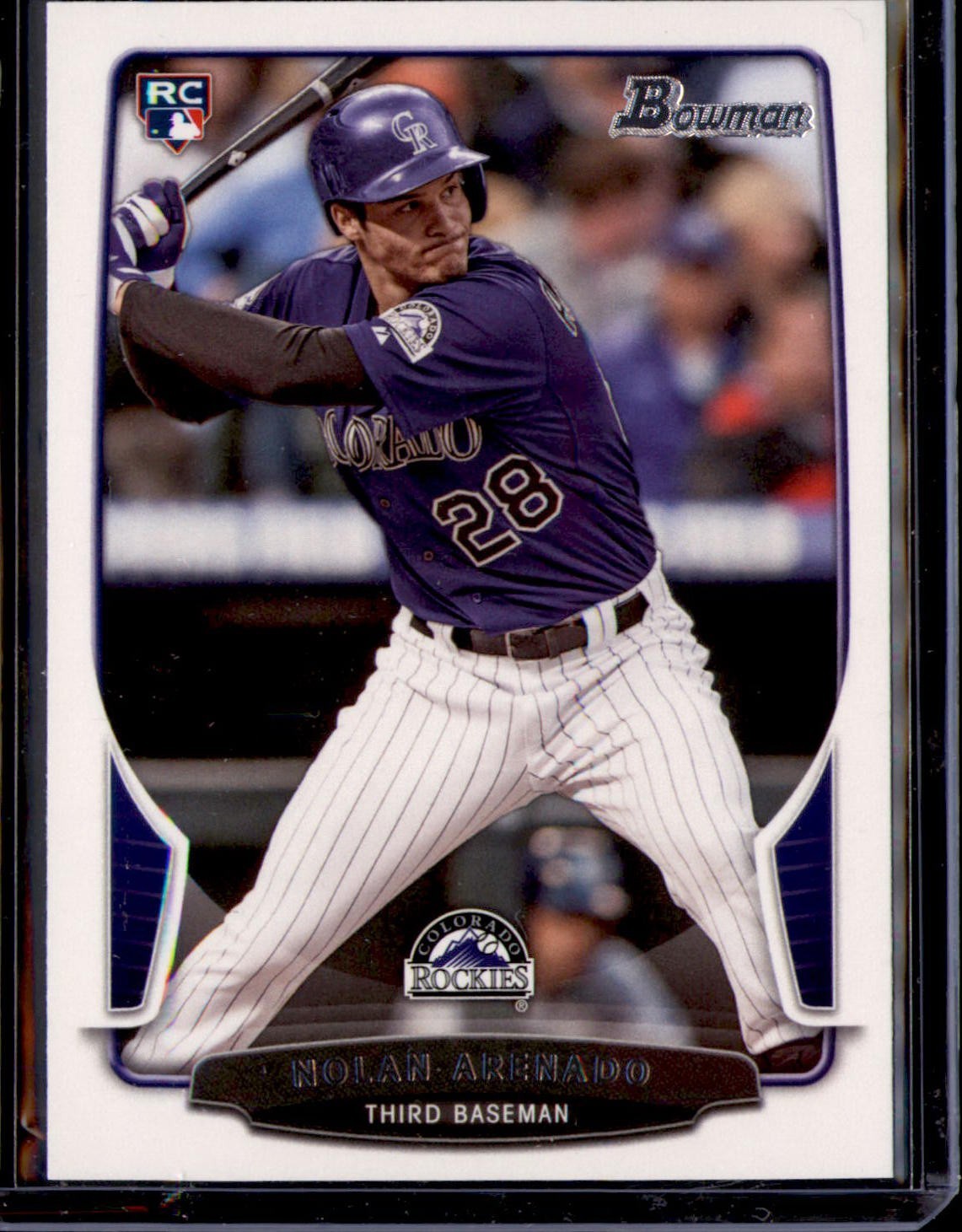 2013 Bowman Draft Picks & Prospects Nolan Arenado RC Colorado Rockies #41