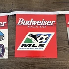 Major League Soccer MLS 1998 Budweiser Official Beer Banner 30ft Large Vintage