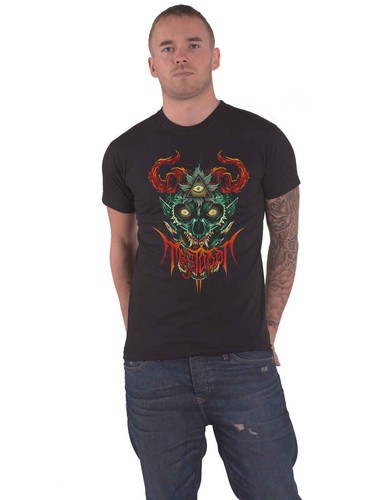Mastodon T-shirt Leaf Beast Band Logo Nue oficjalna męska czarna - Zdjęcie 1 z 4