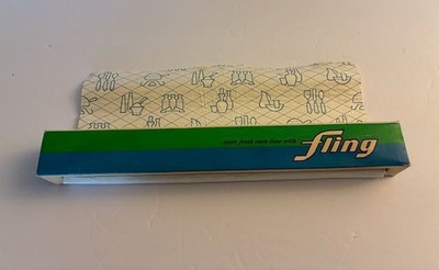Vintage FLING Detergent Filled Dishcloths Disposable Procter & Gamble USA