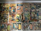 Vintage Comic Book Lot of 19 Worlds Finest Superman Spiderman Golden Silver Age
