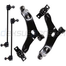 4x Fit For 2000-2004 Ford Focus Front Lower Control Arm Sway Bar Suspension Kit