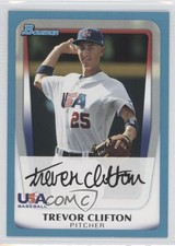 2011 Bowman Draft Prospects Blue 189/499 Trevor Clifton #BDPP95 9ij