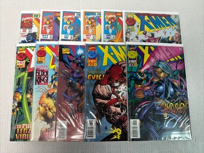 X-Men #60-70 Vol 2 1991 Series Lot Of 11 Marvel Comics 1997 Key Issue