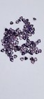 110 pieces Heart Shaped Purple 5 mm CZ Cubic Zirconia Loose Stones — photo 3