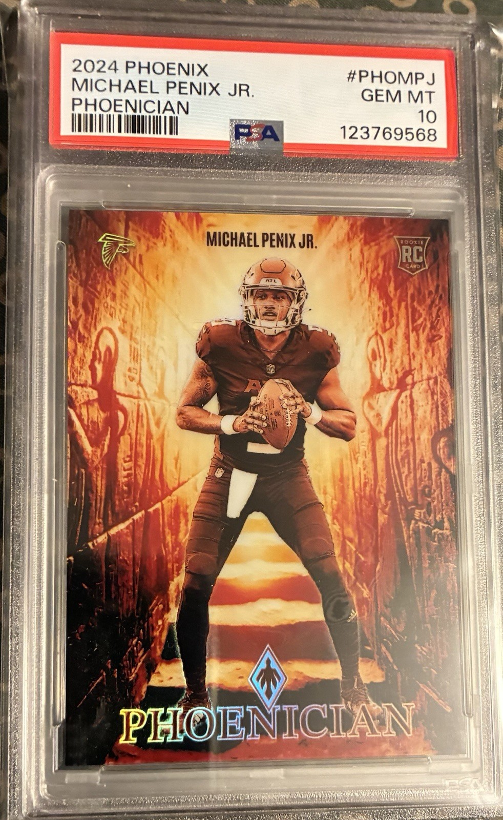 Michael Penix Panini Phoenix Phoenician #PHOMPJ Base