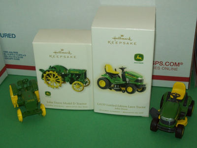 Hallmark Lot John Deere LA135 Limited Edition Lawn Model D Tractor 