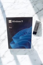 Genuine Microsoft Windows 11 Pro 64-Bit USB Retail Sealed Ship Fast