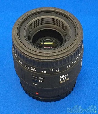 Sigma 50mm F2.8 EX DG Macro Medium Telephoto Lens Used, Focus Only