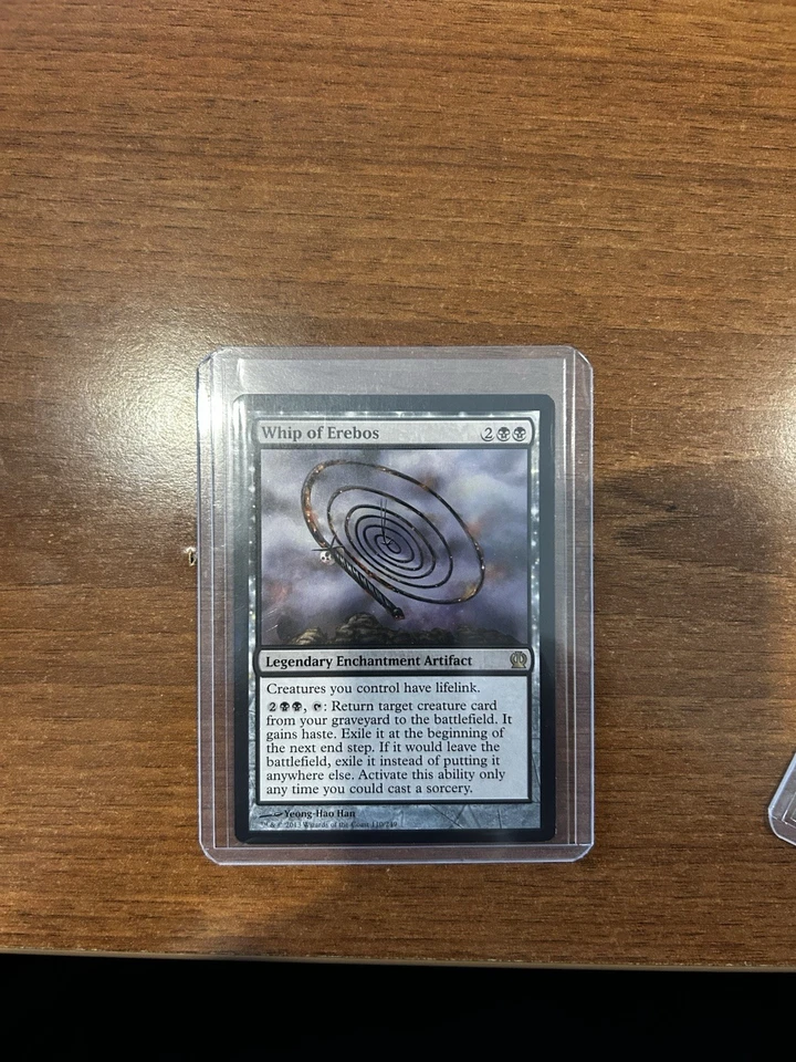 MTG Whip of Erebos 110/249 2013 Theros Rare Artifact - NM - Image 2 of 4