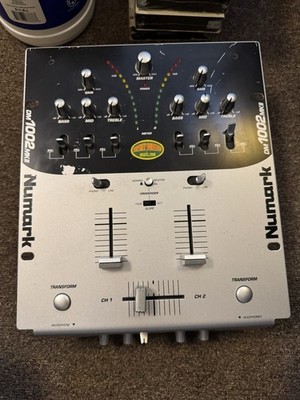 Numark DM1002mkII 2-Channel DJ Mixer (no Cords) Untested