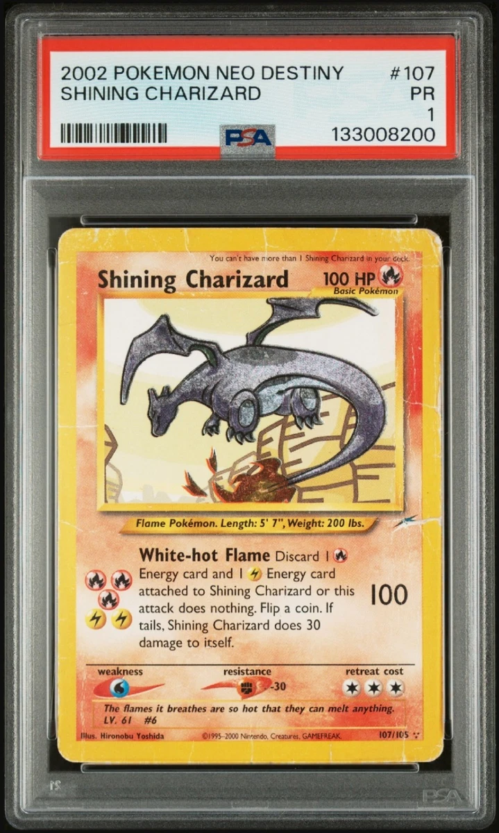 Charizard Pokémon TCG Professional Sports Authenticator (PSA) Neo