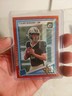 2025 Panini Donruss Rated Rookie Tyler Shough #304 Optic Preview Red Wave Prizm