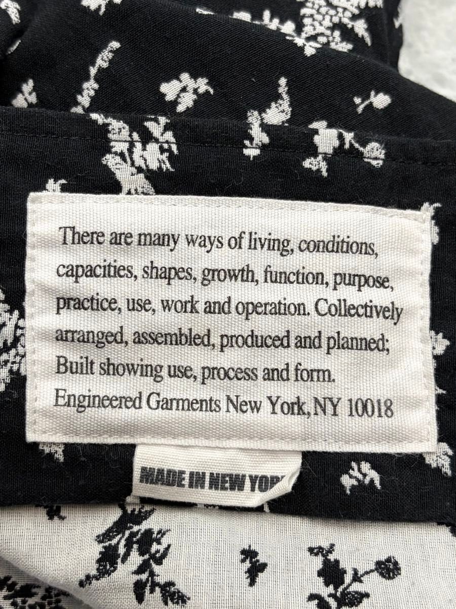 Engineered Garments Allover Pattern Open Collar S… - image 5