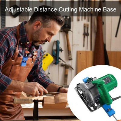 Adjustable Cutting Machine Base Guide Electric Saw Milling Positioning Clamp