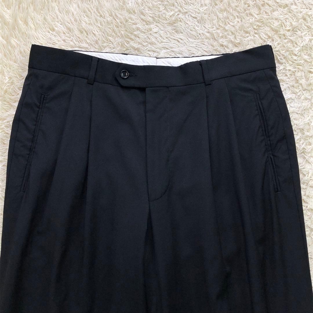 Hugo Boss Suit Mens 50 size Loro Piana Super 110's Wool Vintage Black thumbnail 14