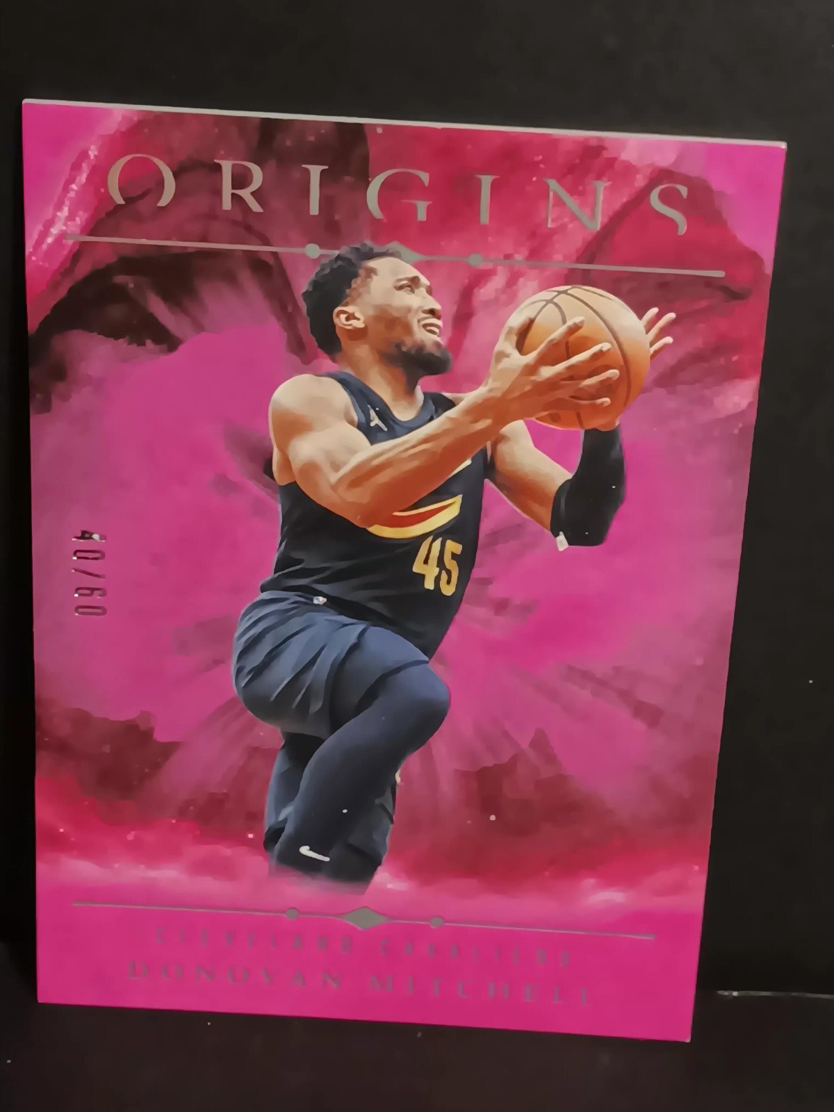 2024-25 Origins Donovan Mitchell /60 Pink #27 Cavaliers