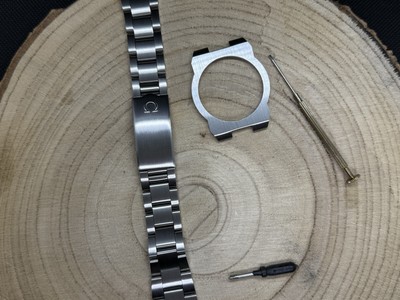 Omega Dynamic Geneve Watch Bracelet Stainles Steel Strap With