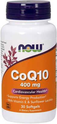 Worldwide 2 X NOW CoQ10 -- 400 mg - 30 Softgels