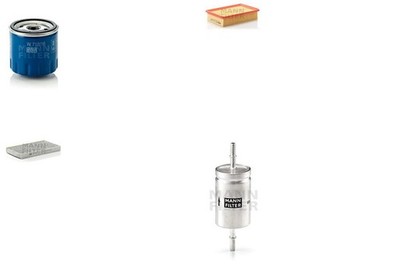 Inspektionspaket Filtersatz XL MANN-FILTER Anschraubfilter Leitungsfilter für 1