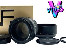 Video [Mint IN Karton] Nikon AF Nikkor 85mm f1.8 D Prime Objektiv W / Kapuze Von