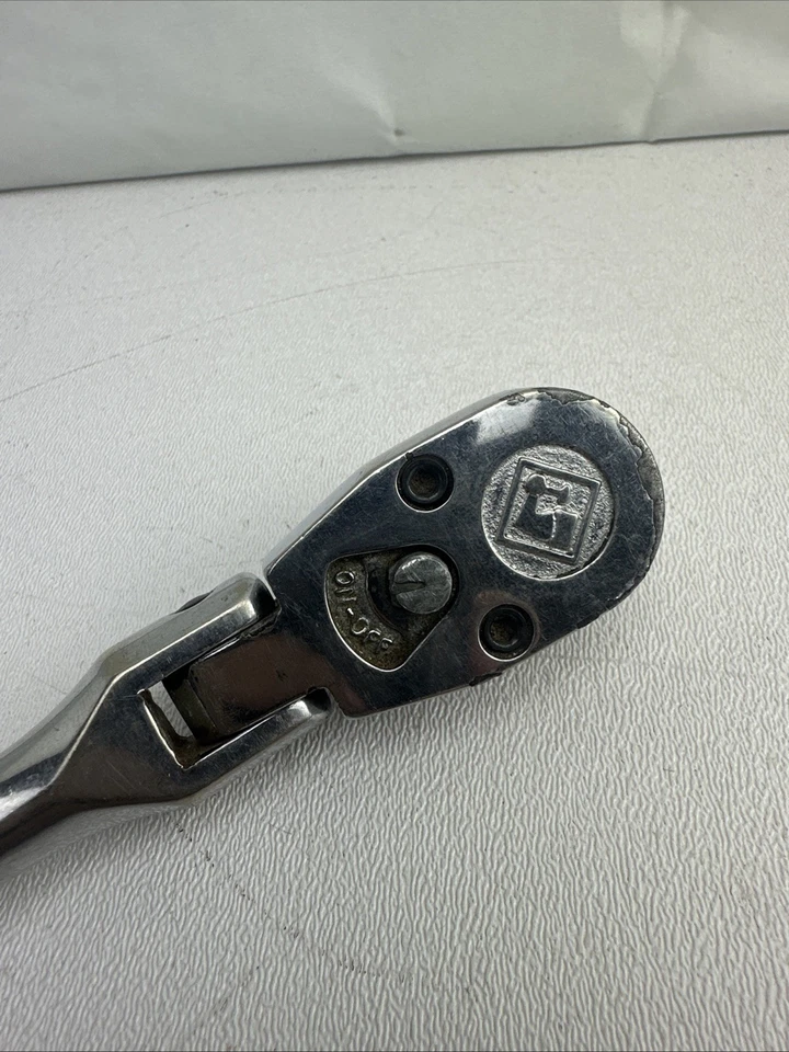 Armstrong Tools 3/8” Drive Flex Head Ratchet Chrome 11-974 Made In USA Read Desc - Image 2 of 4