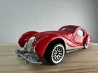 Vintage 1987 Hot Wheels Split Window Jaguar Red & White 1/64 Scale Diecast