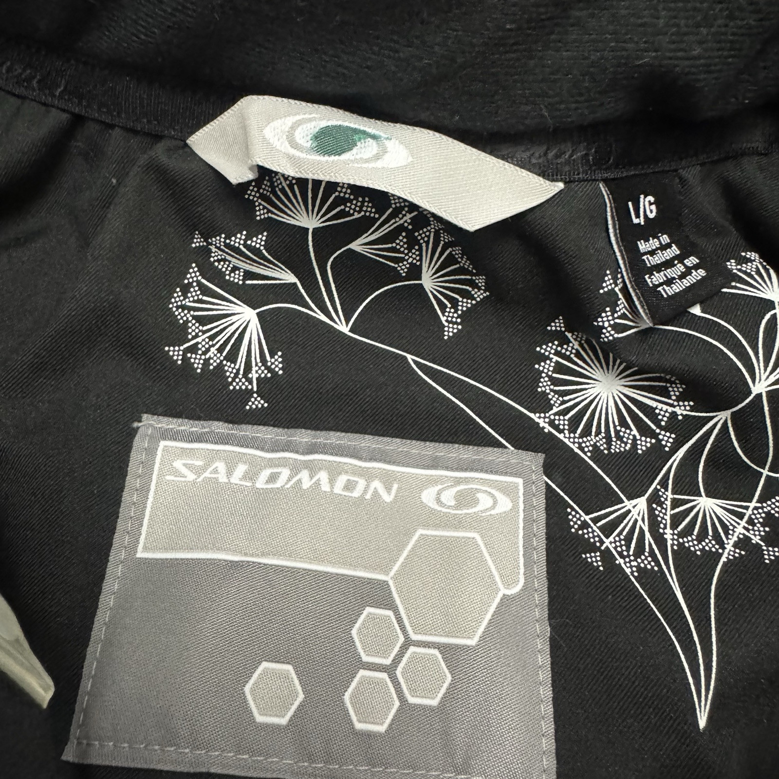 Salomon Jacket Womens Large  Softshell Hooded Wal… - image 4