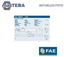 74219 GLÜHKERZE GLÜHKERZEN FAE FÜR FORD FOCUS II,FIESTA V,FUSION,FOCUS C-MAX