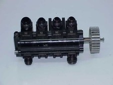 Barnes 4 Stage Dry Sump Oil Pump 28 Tooth Gilmer Pulley W -12 -16 Fittings