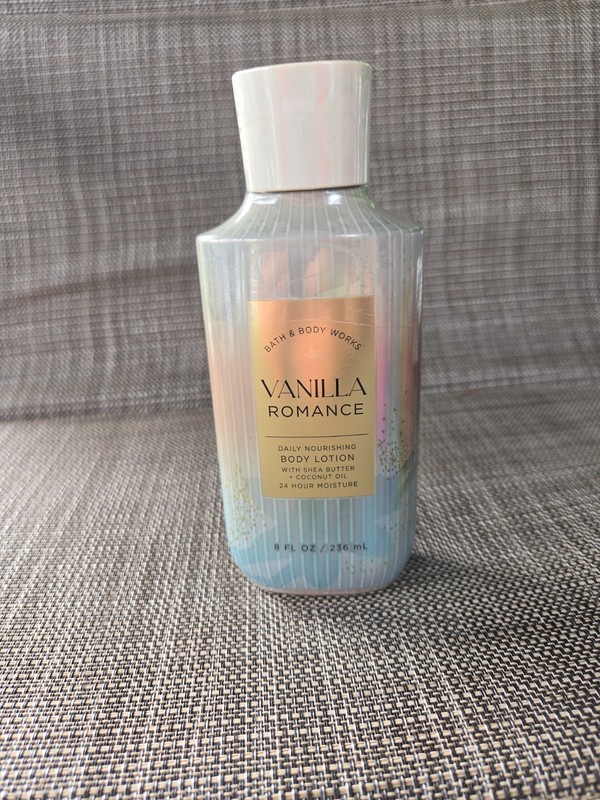 Bath & Body Works  1. Vanilla Romance  Full size body lotion  236 ml. New