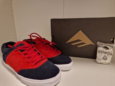 Emerica Reynolds 3 Skateshoes Gr. 44 / 10.5 navy /Red Andrew Reynolds selten Rar