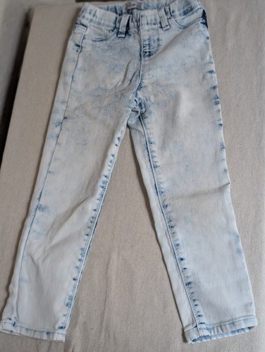 Jordache Acid Wash Jeggings Elastic Waistband Girls 5t