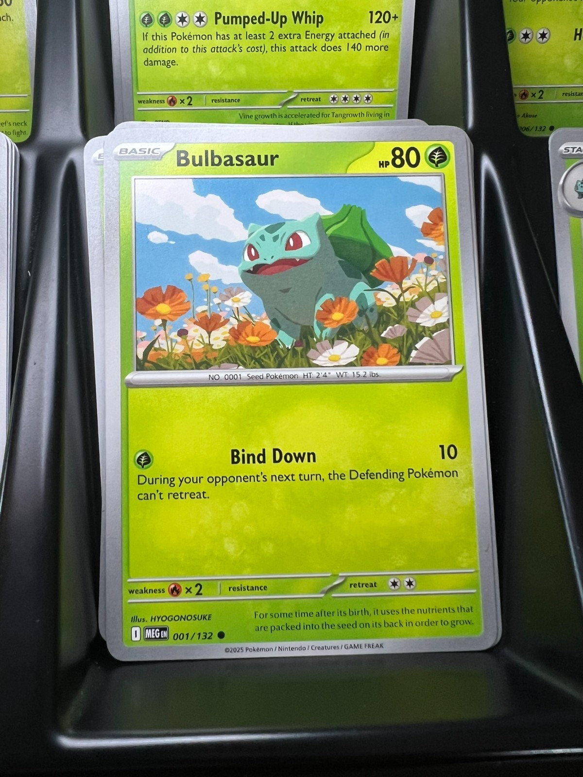 Bulbasaur 001/132 Me01: Mega Evolution Regular