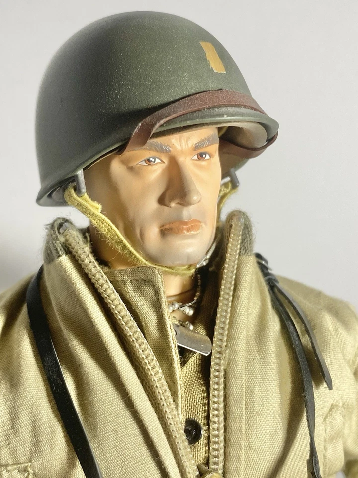 Carabina American Infantry: Commander de la Segunda Guerra Mundial con etiquetas de perro 1:6 Soldier Dragon modelo M1 Foto 3 de 4