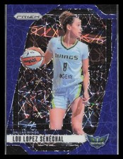 2024 Panini Prizm WNBA #121 Lou Lopez Senechal Blue Velocity Prizms