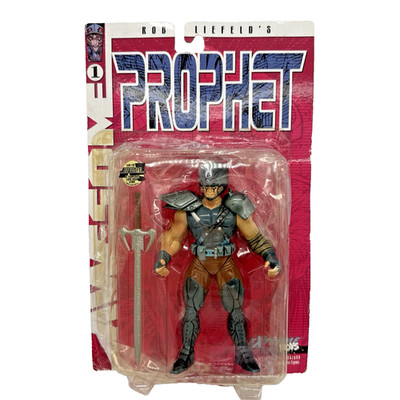 Rob Liefeld Prophet Action Figure Extreme Toys 1997 Carded Damaged Card