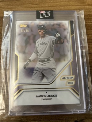 2025 Topps Now  Mvp Collection - Aaron Judge #34 75