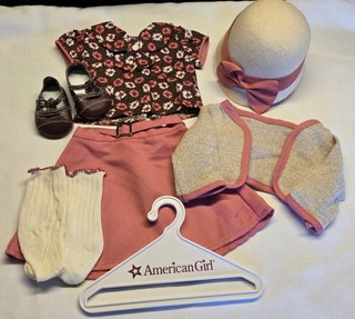 Retired American Girl Kit Kittredge School Skirt Set 18 inch Dolls
