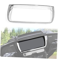Dashboard Accent Inner Fairing Trim for Street Glide 2024, Silver Stereo
