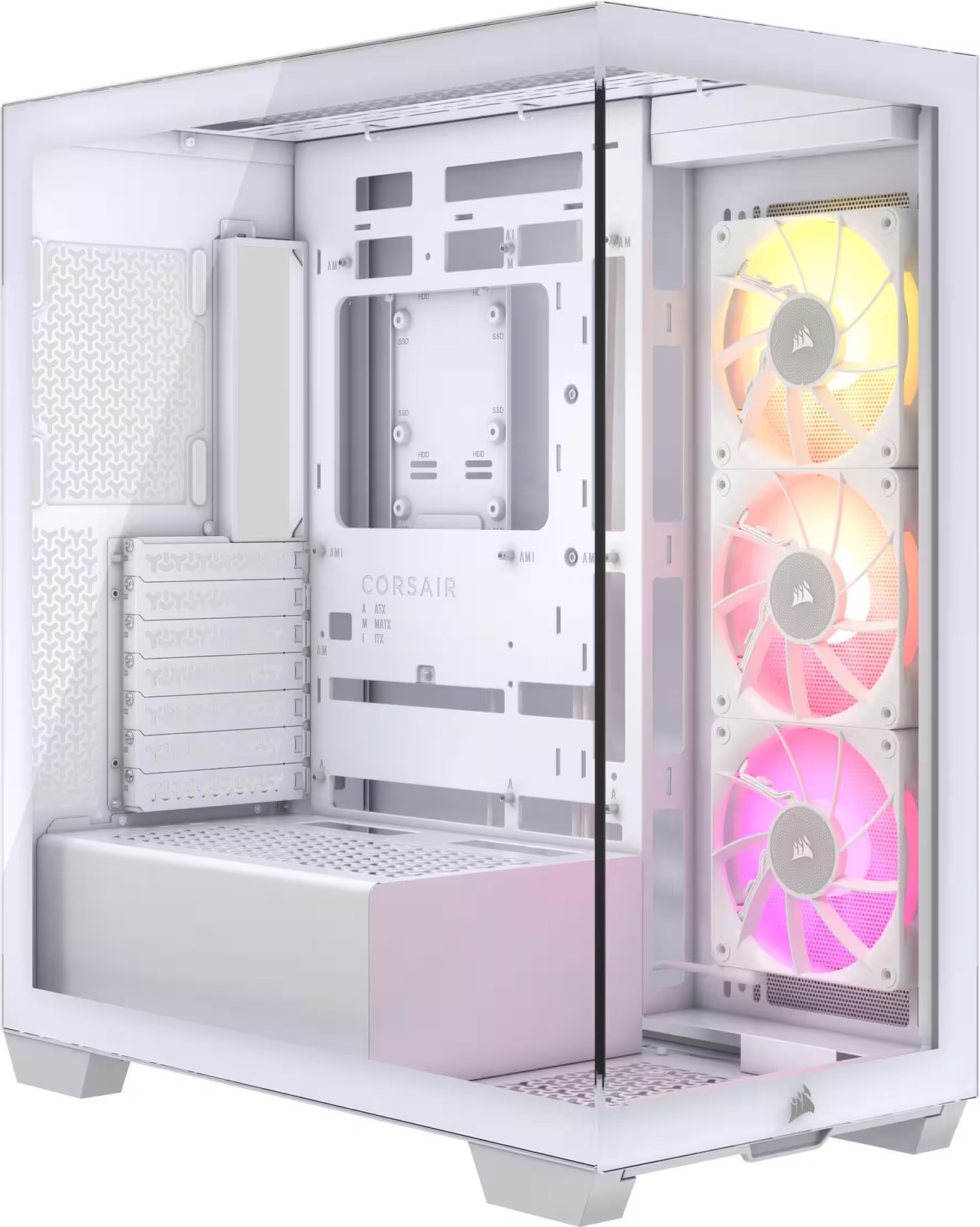 Корпус для ПК CORSAIR - iCUE LINK 3500X RGB ATX Mid-Tower - белый 2589000₽