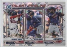 2021 Bowman Talent Pipeline Atomic Refractor 23/150 Nick Gordon Royce Lewis 1j2