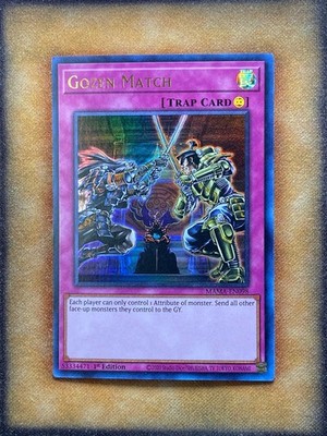 Yugioh Gozen Match MAMA-EN098 Ultra Rare 1st Ed NM