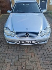 mercedes c180 kompressor 2004 1.8 petrol coupe sport
