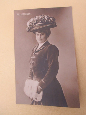 1908 Gustav Schmidt Dresden  : Käte Hansen  / Bühnenrolle Central Theater