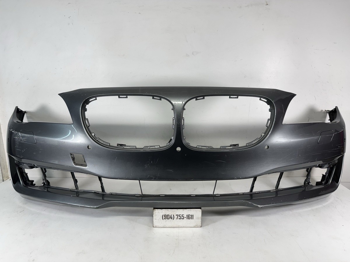 2013-2015 BMW 7 Series 750i Front Bumper Cover w/ Sensor Holes OEM