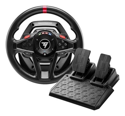 Thrustmaster 4160937 T128 Simtask Farming Pack  Black Steering Wheel + Pedal ~E~