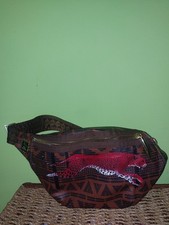 Sprayground LEOPARDS IN PARIS Crossbody Fanny Pack Bag RARE