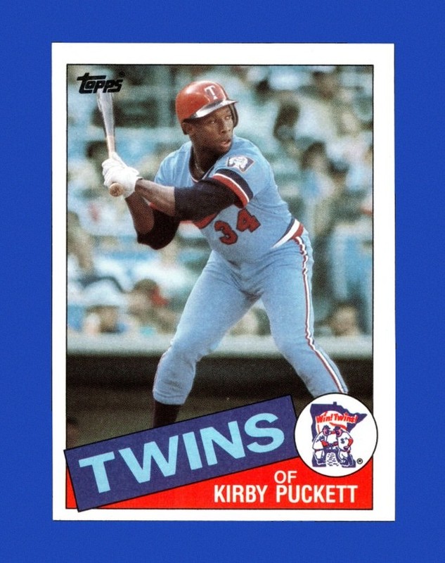 1985 Topps Set-Break #536 Kirby Puckett RC NR-MINT *GMCARDS*